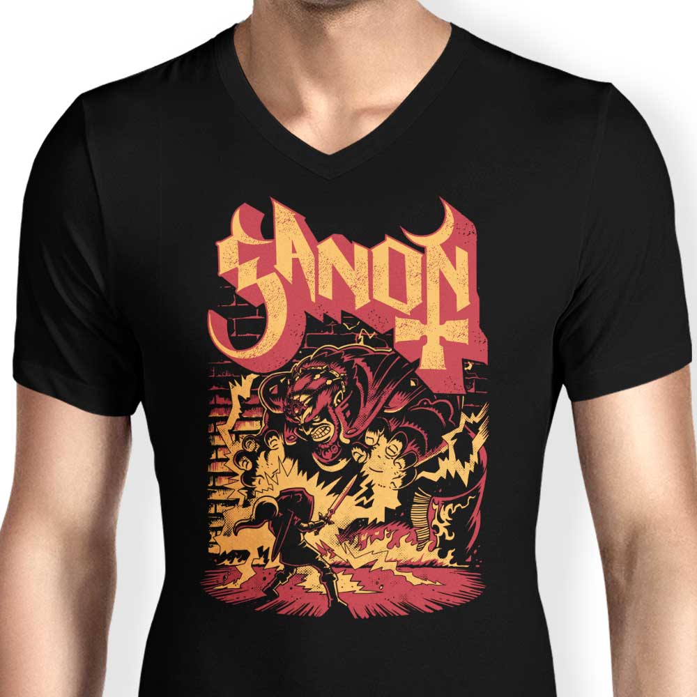 Power and Darkness - Men's V-Neck