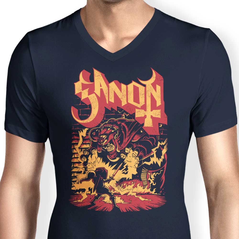 Power and Darkness - Men's V-Neck