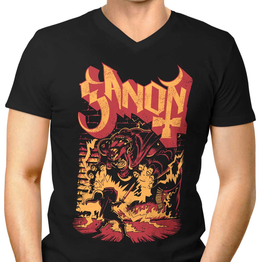 Power and Darkness - Men's V-Neck