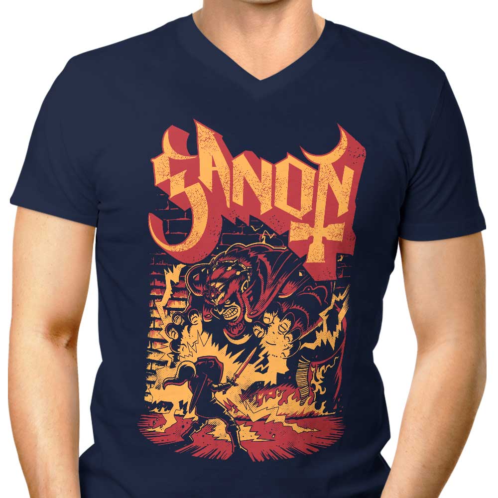 Power and Darkness - Men's V-Neck