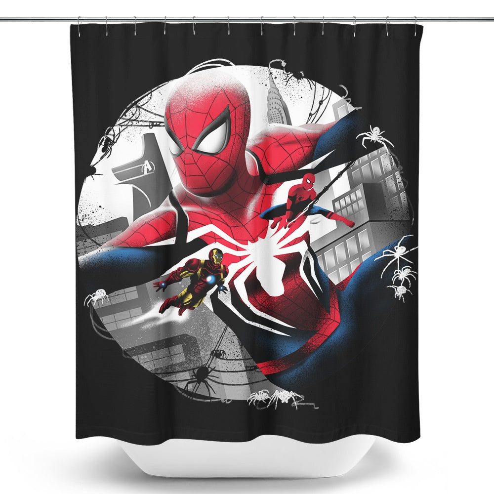Power and Responsibility - Shower Curtain