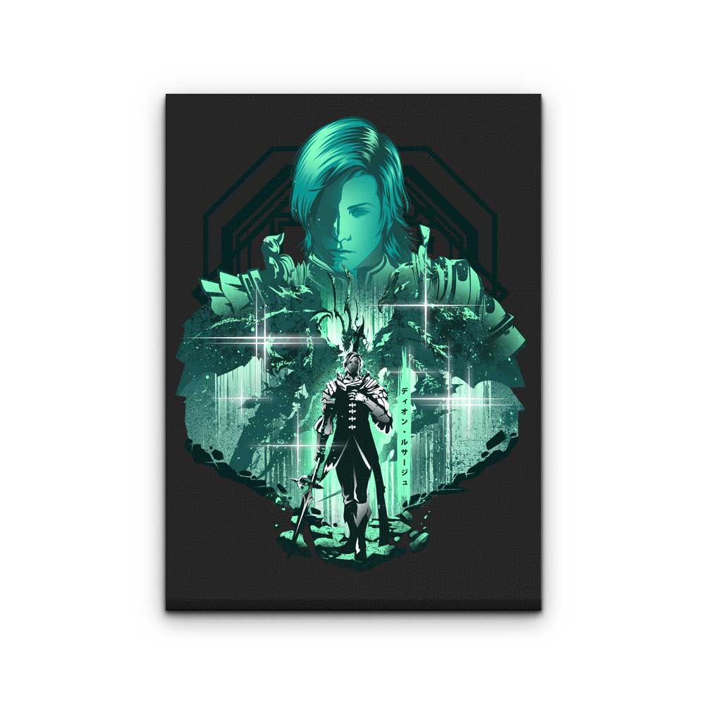 Power of Bahumut - Canvas Print