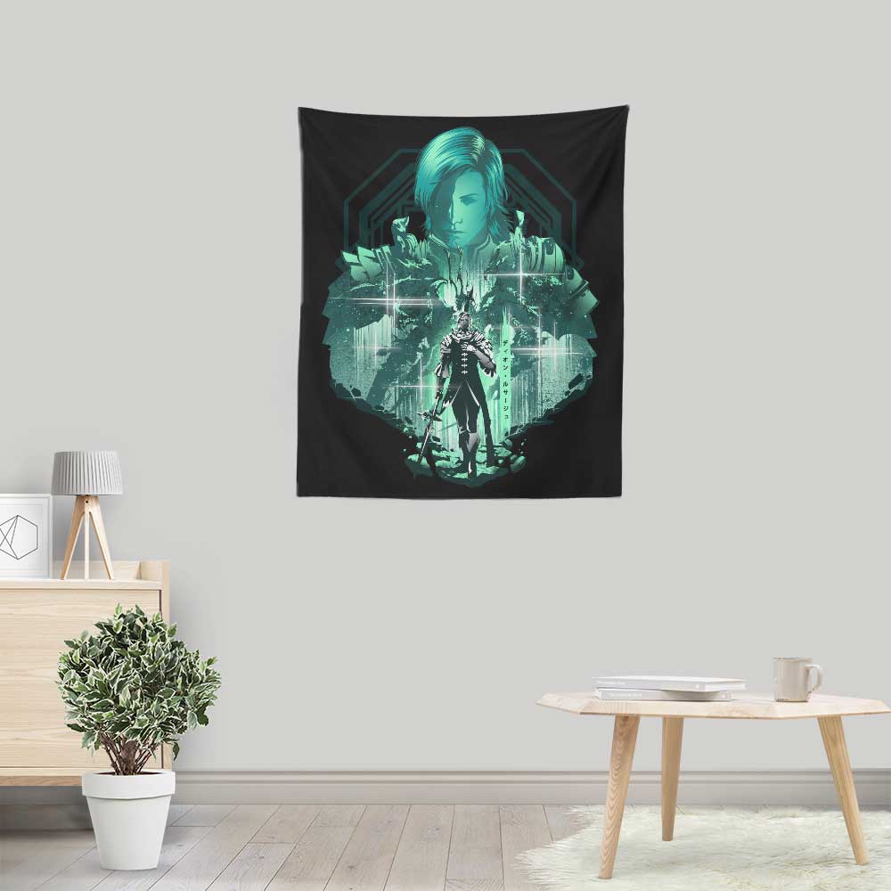 Power of Bahumut - Wall Tapestry