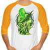 Power of Garuda - 3/4 Sleeve Raglan T-Shirt