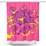 Power Ups - Shower Curtain