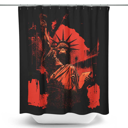 Primal Liberty - Shower Curtain