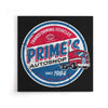 Prime's Auto Shop - Canvas Print