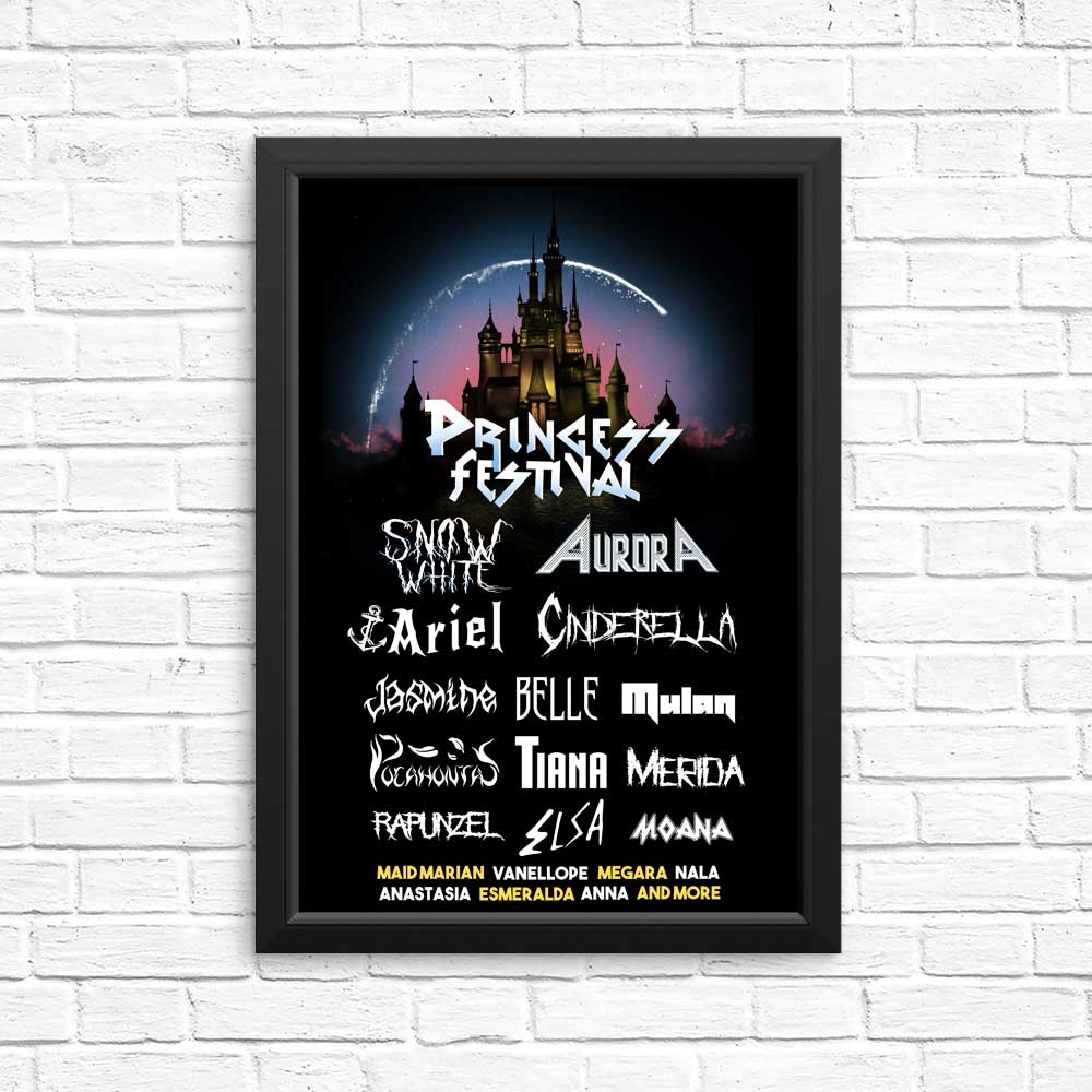 Princess Festival - Posters & Prints