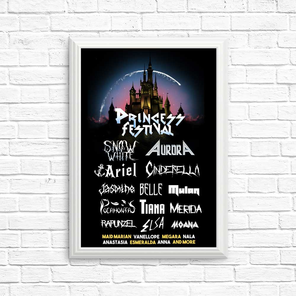 Princess Festival - Posters & Prints