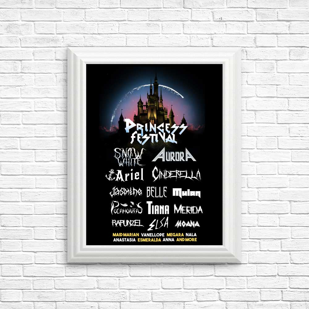 Princess Festival - Posters & Prints