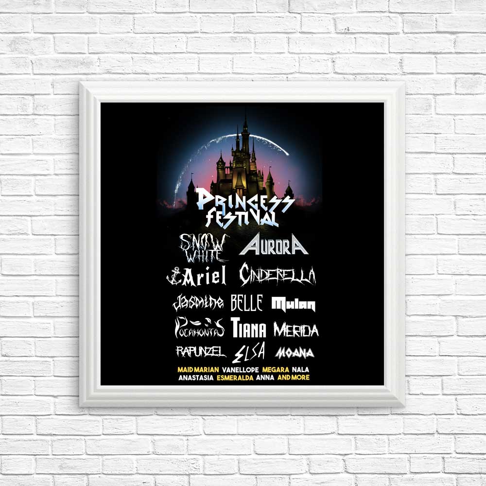 Princess Festival - Posters & Prints