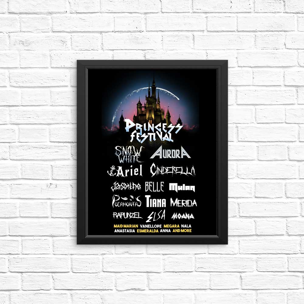 Princess Festival - Posters & Prints