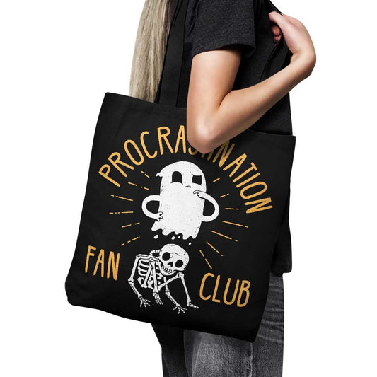 Procrastination Fan Club - Tote Bag