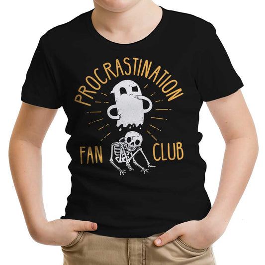 Procrastination Fan Club - Youth Apparel