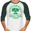 Protect Our Forest - 3/4 Sleeve Raglan T-Shirt
