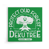 Protect Our Forest - Canvas Print