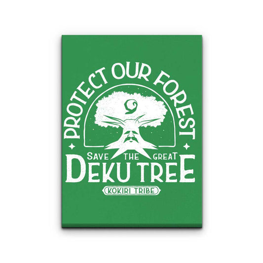 Protect Our Forest - Canvas Print
