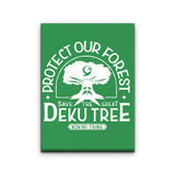 Protect Our Forest - Canvas Print