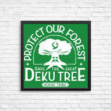 Protect Our Forest - Posters & Prints