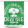 Protect Our Forest - Shower Curtain