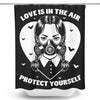 Protect Yourself - Shower Curtain