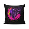 Psychedelic Alien - Throw Pillow