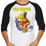 Pulp Hunter - 3/4 Sleeve Raglan T-Shirt