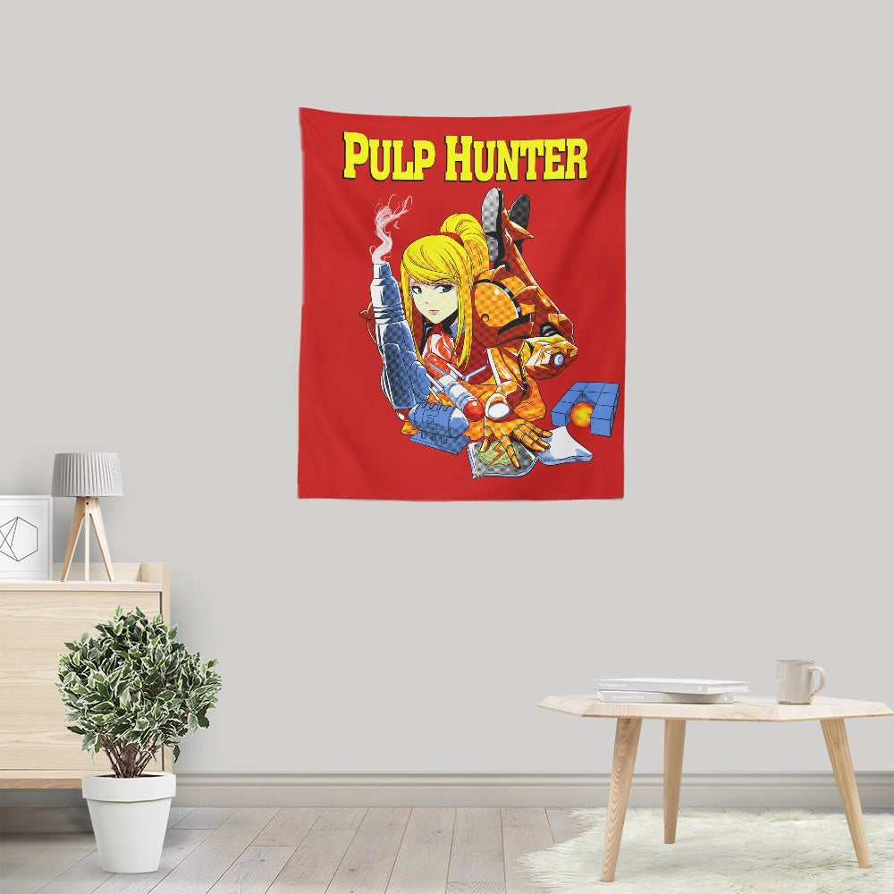 Pulp Hunter - Wall Tapestry