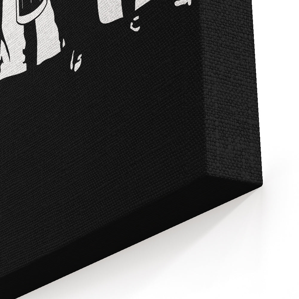 Pulp Simpson - Canvas Print