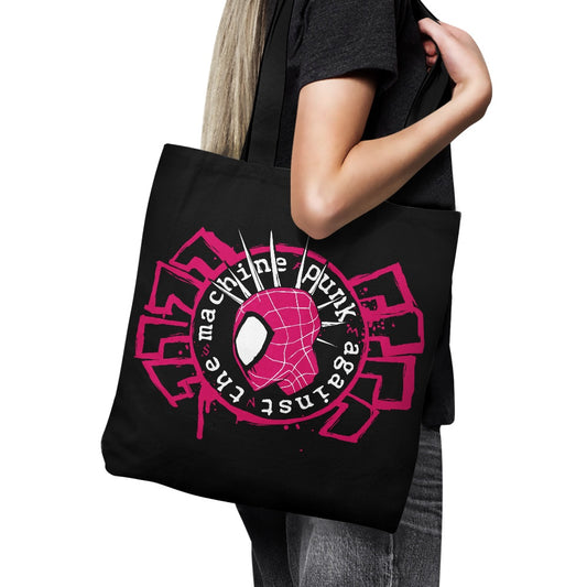 Punk Against the Machine - Tote Bag