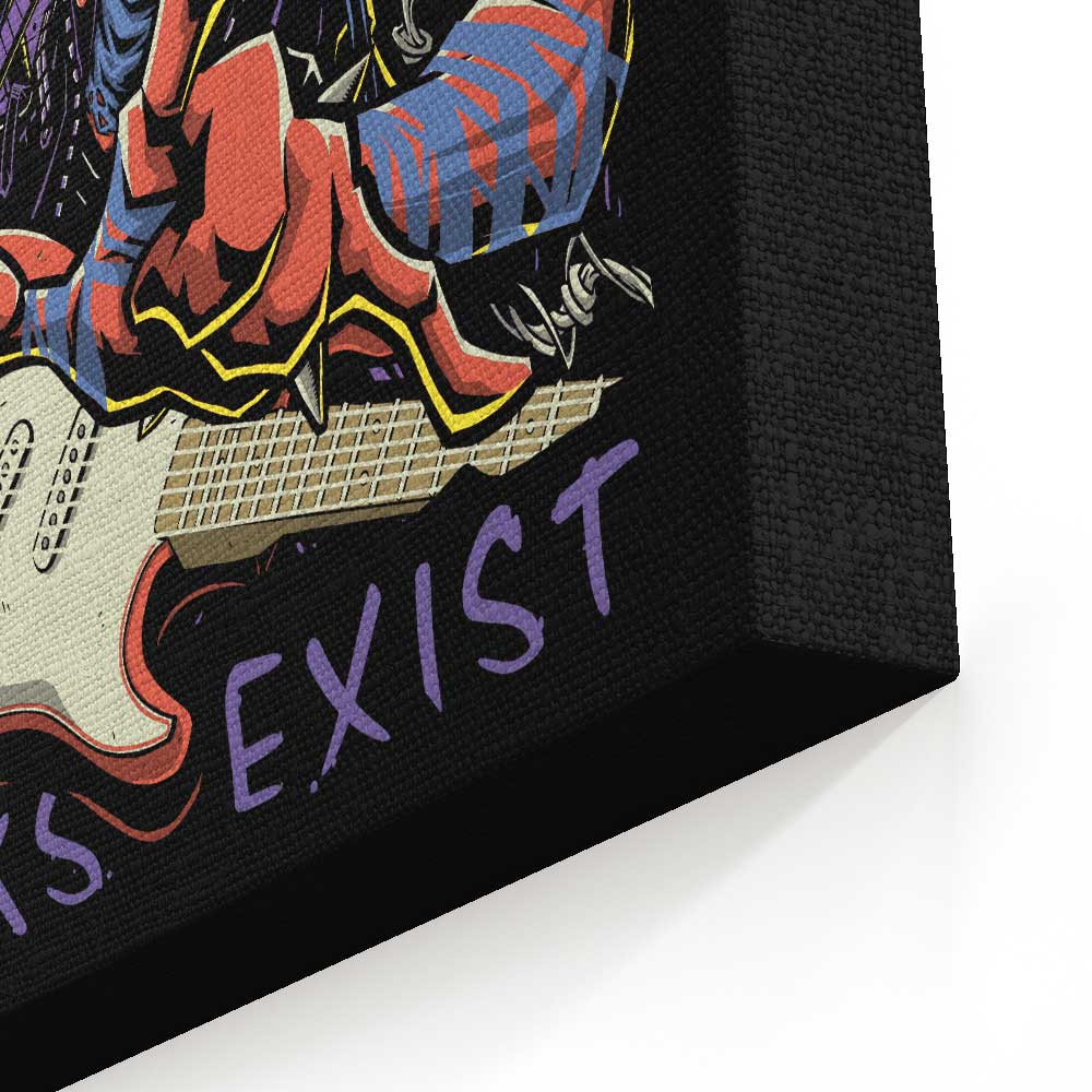 Punks Exist - Canvas Print
