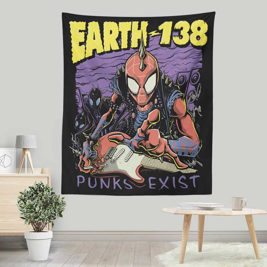 Punks Exist - Wall Tapestry