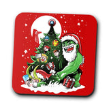 Puny God Christmas - Coasters