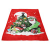 Puny God Christmas - Fleece Blanket