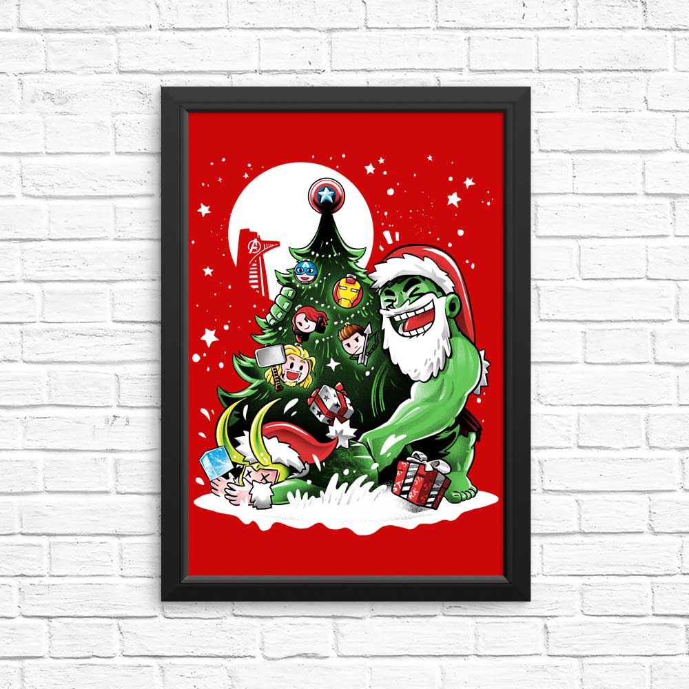 Puny God Christmas - Posters & Prints