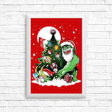 Puny God Christmas - Posters & Prints