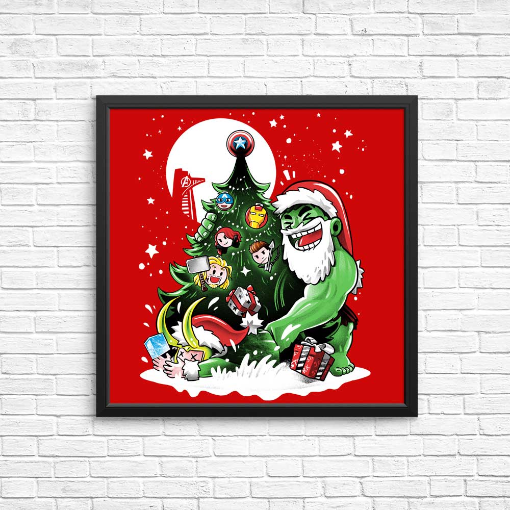 Puny God Christmas - Posters & Prints