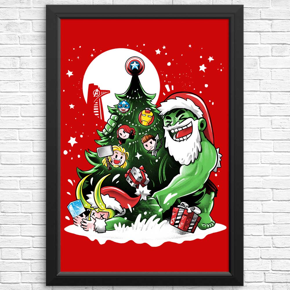 Puny God Christmas - Posters & Prints