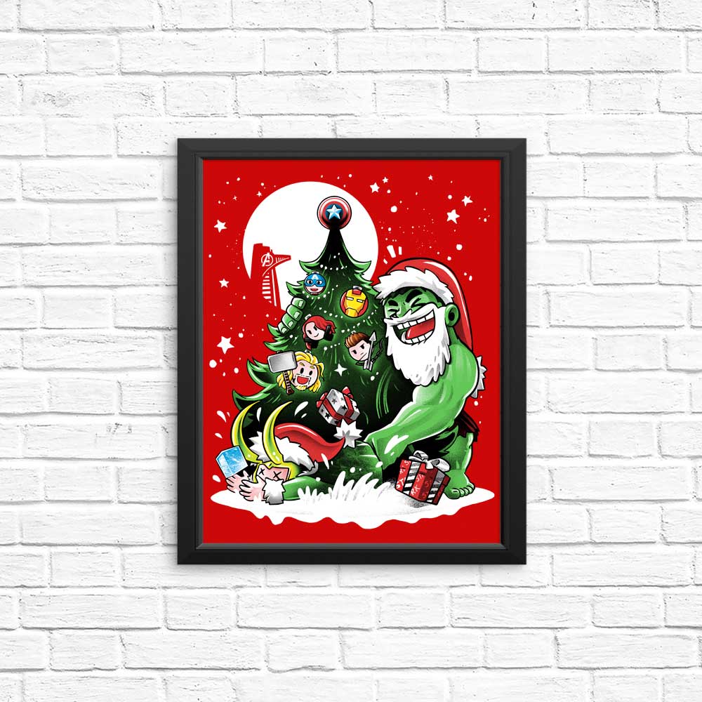 Puny God Christmas - Posters & Prints