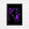 Purple Intellectual Ninja - Posters & Prints