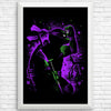 Purple Intellectual Ninja - Posters & Prints