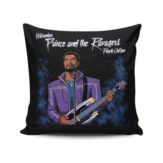 Purple Outlaw - Throw Pillow
