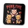 Purr Evil - Coasters