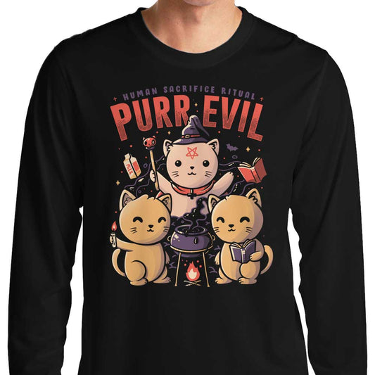 Purr Evil - Long Sleeve T-Shirt