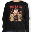 Purr Evil - Sweatshirt