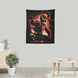 Quantum Hero - Wall Tapestry