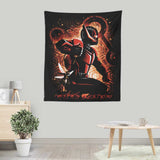 Quantum Hero - Wall Tapestry
