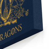 Queen of Dragons - Canvas Print
