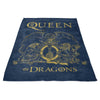 Queen of Dragons - Fleece Blanket