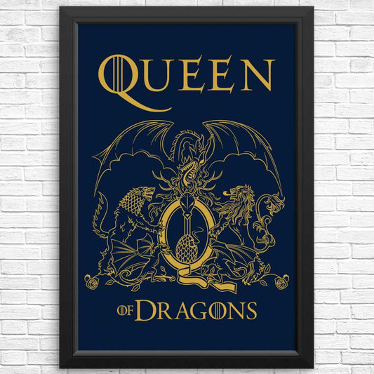Queen of Dragons - Posters & Prints